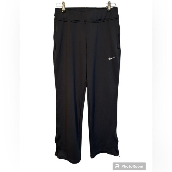 Nike Dri-Fit Gray Straight Leg Joggers - Picture 1 of 8
